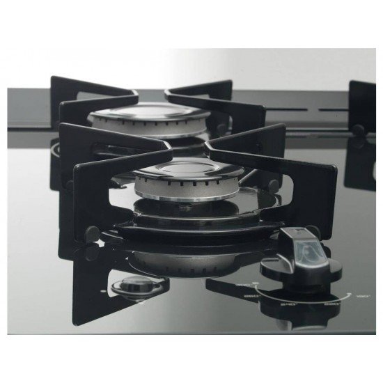 FOGAO DE PISO FISCHER 4Q GRAND CHEFF GAS SILVER BIVOLT
