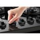 FOGÃO DE PISO FISCHER 5Q GRAND CHEFF GÁS INOX C GRILL