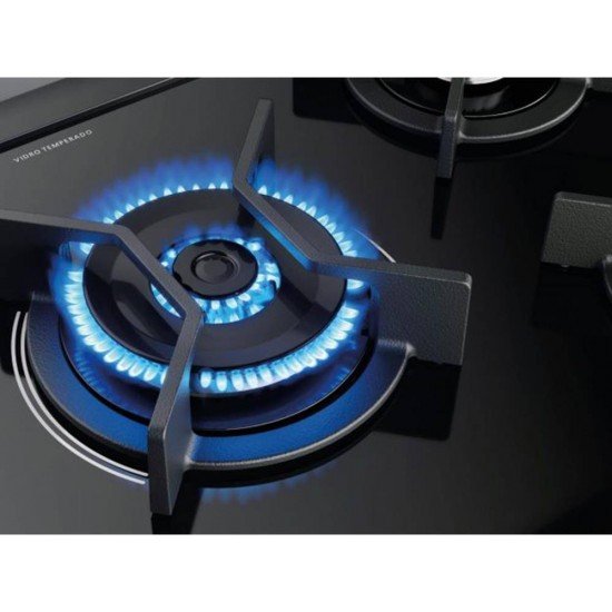 FOGÃO DE PISO FISCHER 5Q GRAND CHEFF GÁS INOX C GRILL