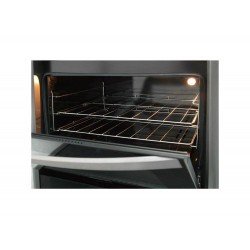 FOGAO DE PISO FISCHER 5Q GRAND CHEFF GAS SILVER BIVOLT