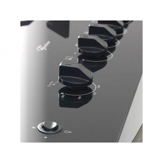 FOGAO DE PISO FISCHER 5Q GRAND CHEFF GAS SILVER BIVOLT