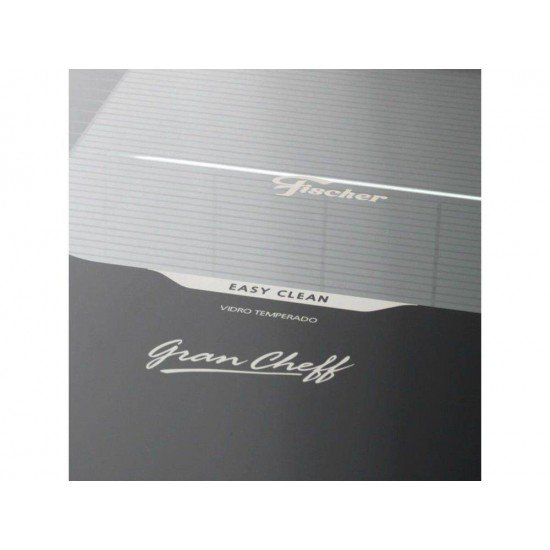 FOGAO DE PISO FISCHER 5Q GRAND CHEFF GAS SILVER BIVOLT