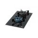 FOGAO COOKTOP FISCHER 2Q FIT LINE GAS MESA VIDRO PRETO BIVOLT
