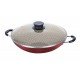 WOK EM ALUMINIO COM REVESTIMENTO INTERNO ANTIADERENTE STARFLON T1 36CM TRAMONTINA