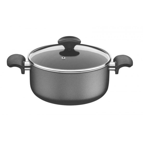 CACAROLA DE ALUMINIO COM REVESTIMENTO INTERNO DE ANTIADERENTE 20CM TRAMONTINA