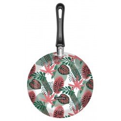 FRIGIDEIRA EM ALUMINIO STARFLON MAX E EXTERNO DE SILICONE ESTAMPADO BRANCO 26 CM 1,8 L TRAMONTINA