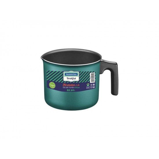 FERVEDOR 14CM 18L BREAKFAST VERDE ALUMINIO COM REVESTIMENTO ANTIADERENTE TRAMONTINA