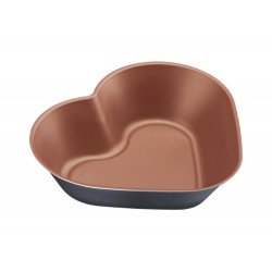 FORMA PARA BOLO 24CM BAKERY CINZA ALUMINIO COM REVESTIMENTO ANTIADERENTE TRAMONTINA