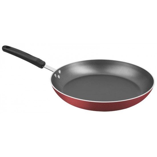 FRIGIDEIRA NAPOLI EM ALUMINIO E EXTERNO ANTIADERENTE STARFLON MAX VERMELHO 32 CM 3,1 L TRAMONTINA