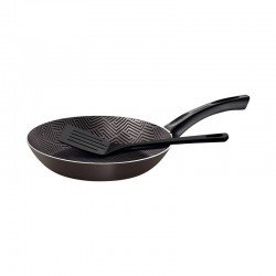 FRIGIDEIRA TRAMONTINA PARIS EM ALUMÍNIO COM REVESTIMENTO INTERNO E EXTERNO EM ANTIADERENTE STARFLON MAX CHUMBO COM ESPÁTULA DE NYLON 22 CM 1,0 L