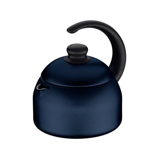 CHALEIRA TRAMONTINA EM ALUMÍNIO COM REVESTIMENTO INTERNO E EXTERNO STARFLON MAX AZUL 1,9 L