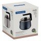 CHALEIRA TRAMONTINA EM ALUMÍNIO COM REVESTIMENTO INTERNO E EXTERNO ANTIADERENTE STARFLON MAX AZUL MARINHO 2,3 L