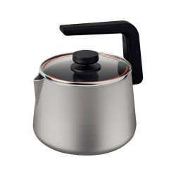 CHALEIRA TRAMONTINA EM ALUMÍNIO COM REVESTIMENTO INTERNO E EXTERNO STARFLON MAX OFF-WHITE 2,3 L