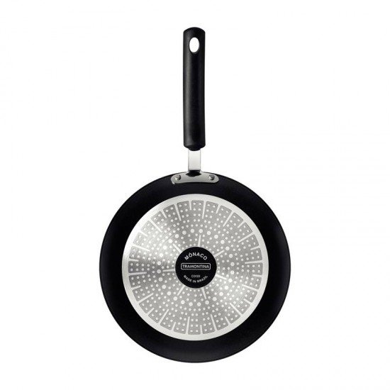 FRIGIDEIRA TRAMONTINA MÔNACO INDUCTION EM ALUMÍNIO COM REVESTIMENTO INTERNO E EXTERNO ANTIADERENTE STARFLON PREMIUM PRETO 20 CM 1 L