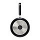 FRIGIDEIRA TRAMONTINA MÔNACO INDUCTION EM ALUMÍNIO COM REVESTIMENTO INTERNO E EXTERNO ANTIADERENTE STARFLON PREMIUM PRETO 20 CM 1 L