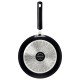 FRIGIDEIRA TRAMONTINA MÔNACO INDUCTION EM ALUMÍNIO COM REVESTIMENTO INTERNO E EXTERNO ANTIADERENTE STARFLON PREMIUM PRETO 28 CM 2,4 L