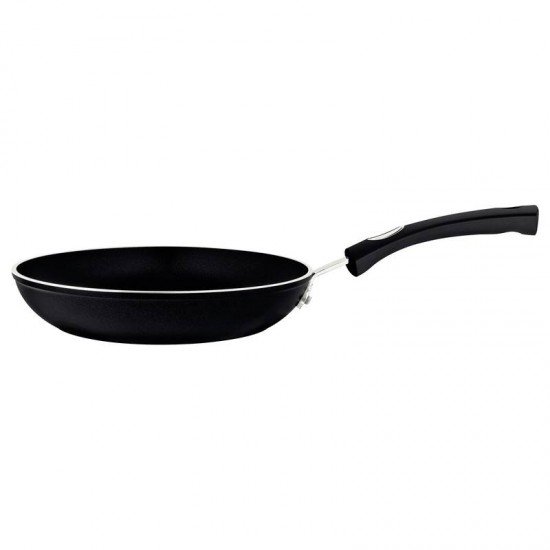 FRIGIDEIRA TRAMONTINA MÔNACO INDUCTION EM ALUMÍNIO COM REVESTIMENTO INTERNO E EXTERNO ANTIADERENTE STARFLON PREMIUM PRETO 28 CM 2,4 L