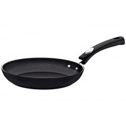 FRIGIDEIRA TRAMONTINA MÔNACO INDUCTION EM ALUMÍNIO COM REVESTIMENTO INTERNO E EXTERNO ANTIADERENTE STARFLON PREMIUM PRETO 28 CM 2,4 L