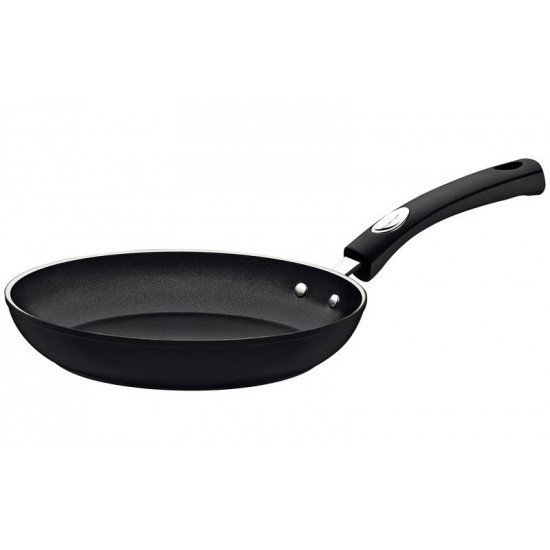 FRIGIDEIRA TRAMONTINA MÔNACO INDUCTION EM ALUMÍNIO COM REVESTIMENTO INTERNO E EXTERNO ANTIADERENTE STARFLON PREMIUM PRETO 28 CM 2,4 L