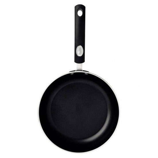 FRIGIDEIRA FUNDA TRAMONTINA MÔNACO INDUCTION EM ALUMÍNIO COM REVESTIMENTO INTERNO E EXTERNO ANTIADERENTE STARFLON PREMIUM PRETO 24 CM 2,7 L