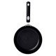 FRIGIDEIRA FUNDA TRAMONTINA MÔNACO INDUCTION EM ALUMÍNIO COM REVESTIMENTO INTERNO E EXTERNO ANTIADERENTE STARFLON PREMIUM PRETO 24 CM 2,7 L