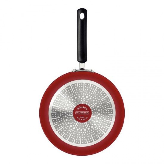 FRIGIDEIRA FUNDA TRAMONTINA MÔNACO INDUCTION EM ALUMÍNIO COM REVESTIMENTO INTERNO ANTIADERENTE STARFLON PREMIUM E EXTERNO SILICONADO 24 CM 2,7 L