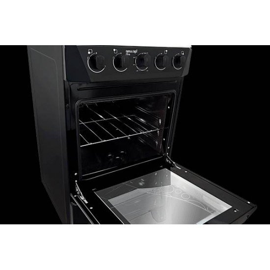 FOGAO 4 BOCAS NEW UP FIRE PRETO BIVOLT