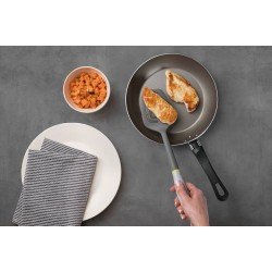 ESPÁTULA TRAMONTINA POWER UP EM NYLON COM CABO DE POLIPROPILENO CINZA