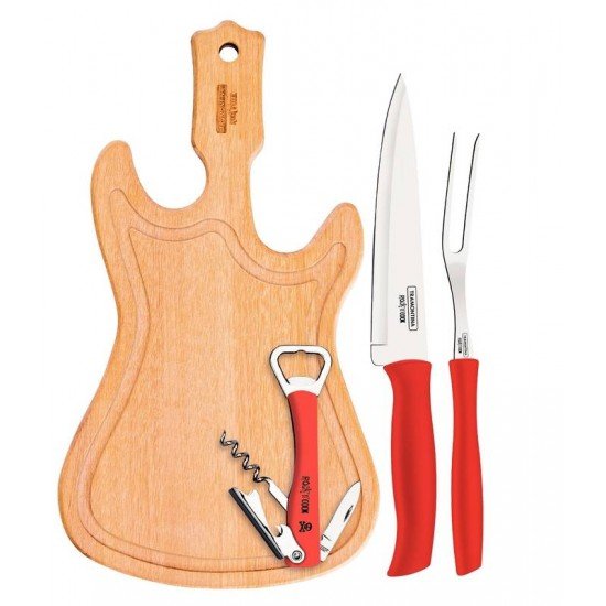 KIT PARA CHURRASCO PUNK ROCK TRAMONTINA