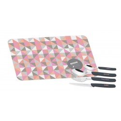 FAQUEIRO COM JOGOS AMERICANOS 20 PECAS TRAMONTINA