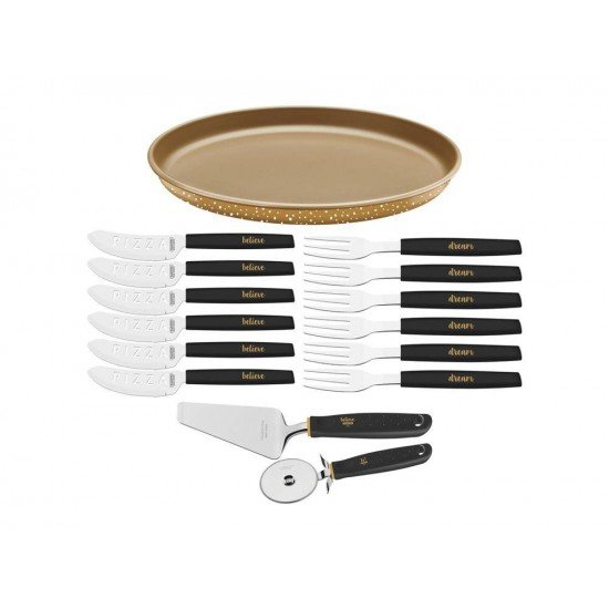 KIT PARA PIZZA 15 PEÇAS MY LOVELY MISTO SORTIDOS DE UTENSILIOS PARA USO DOMESTICO TRAMONTINA
