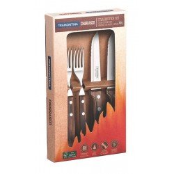 JOGO DE TALHERES PARA CHURRASCO 4 PECAS TRAMONTINA