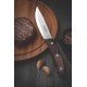 CONJUNTO DE FACAS CHURRASCO RIO GRANDE AÇO INOX CABO CASTANHO POLYWOOD  ESTOJO DE MADEIRA TRAMONTINA