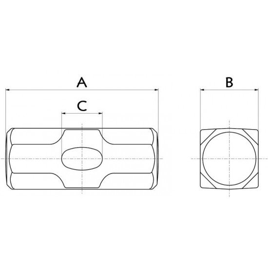 MARRETA MACIA FORJADA OITAVADA 8 KG TRAMONTINA