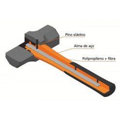 MARTELO DE BOLA 800 G TRAMONTINA