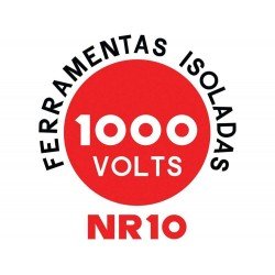 ALICATE BICO MEIA CANA 6 FORJADO EM ACO ESPECIAL EMPUNHADURA ISOLADA PVC AMARELO TRAMONTINA
