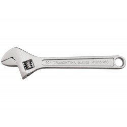 CHAVE AJUSTAVEL PARA PORCAS 10 FORJADA EM ACO CARBONO CROMADA ABERTURA MAXIMA 28 MM TRAMONTINA