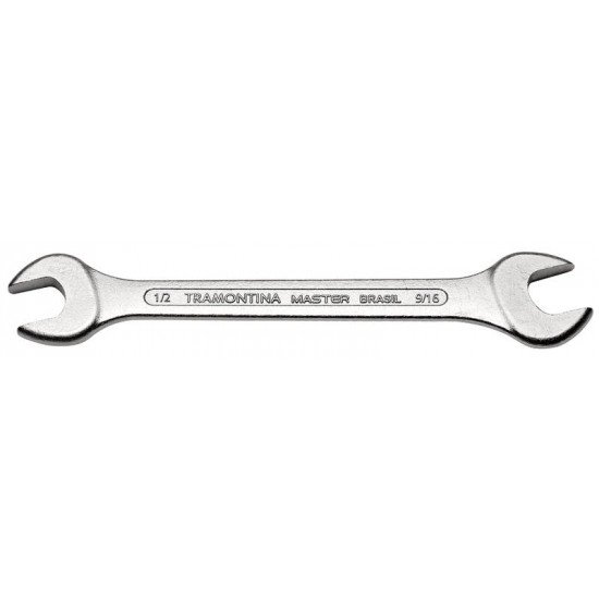 CHAVE FIXA 1 2X9 16 COM CORPO EM ACO ESPECIAL CROMADO TRAMONTINA
