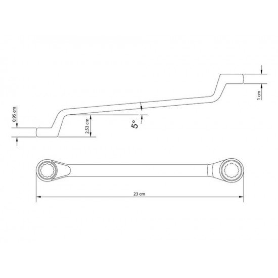 CHAVE ESTRELA 1 2X9 16 CORPO FORJADO EM ACO ESPECIAL ACABAMENTO CROMADO BOCAS USINADAS TRAMONTINA