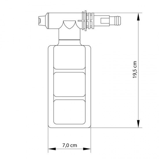 GARRAFA DE SABAO P/42546 E 42550 TRAMONTINA
