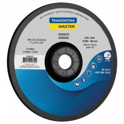 DISCO DE DESBASTE PARA ACO INOX 7 TRAMONTINA