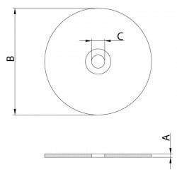 DISCO DE CORTE PARA ACOS E METAIS FERROSOS EM GERAL 10 TRAMONTINA
