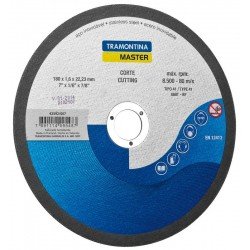 DISCO DE CORTE FINO 7 PARA ACO INOX E MATERIAIS ENDURECIDOS TRAMONTINA