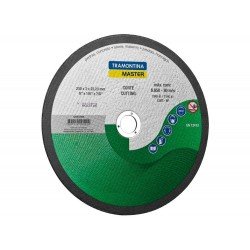 DISCO DE CORTE PARA PEDRAS 9 GRAOS EM CARBONETO DE SILICIO ROTACAO MAXIMA 6600 RPM TRAMONTINA