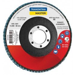 DISCO FLAP 4 1 2 GRAO 40 TRAMONTINA