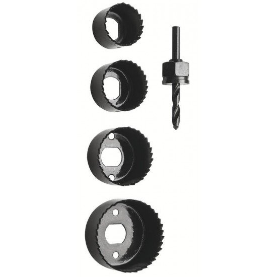 JOGO SERRAS COPO P/MADEIRA 5 PCS TRAMONTINA