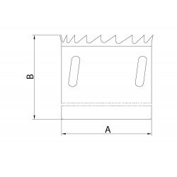 SERRA COPO DIAMANTADA 127MM-5 CORPO ACO ESPECIAL DENTES METAL DURO,CROMADO ROSCA 1 2 TRAMONTINA