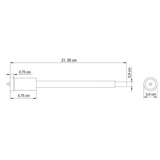 SERRA COPO DIAMANTADA- 30MM TRAMONTINA