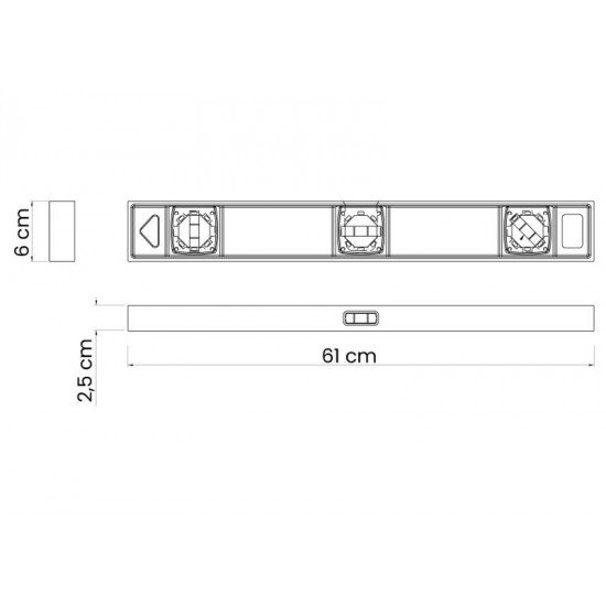 NIVEL EM POLIMERO DE ENGENHARIA 24 TRAMONTINA