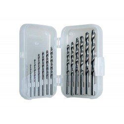 JOGO DE BROCAS PARA ACO 13 PECAS TAMANHO 1.5 AO 6.5 MM CORPO EM ACO RAPIDO HSS TRAMONTINA